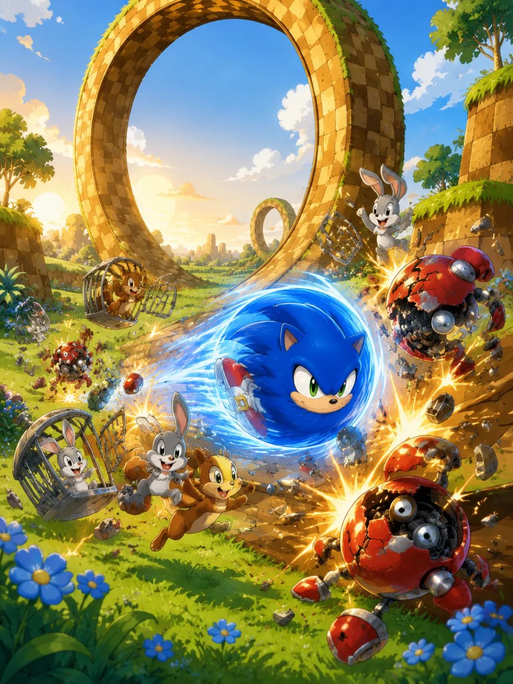 sonic anime příběh (IP demo — neurčeno pro indexaci) — ilustrace na straně 6