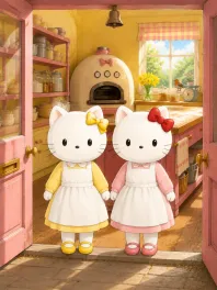 Kitty and Mimmy's Grand Pie