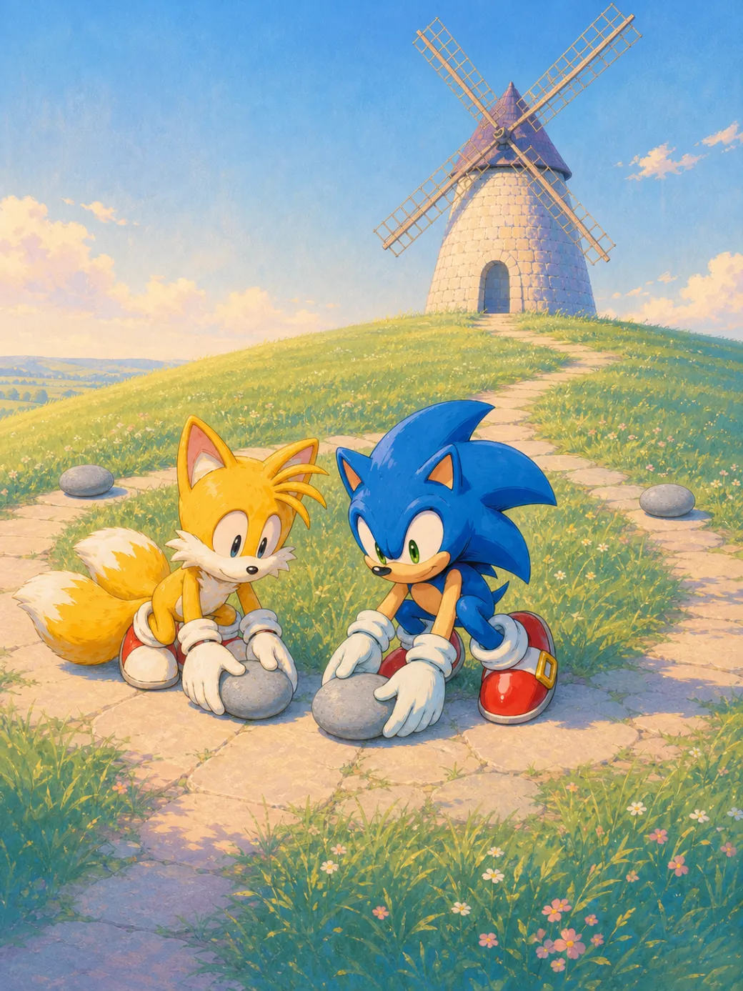 Sonic and Tails story (IP demo — not for indexing) — page 3 illustration