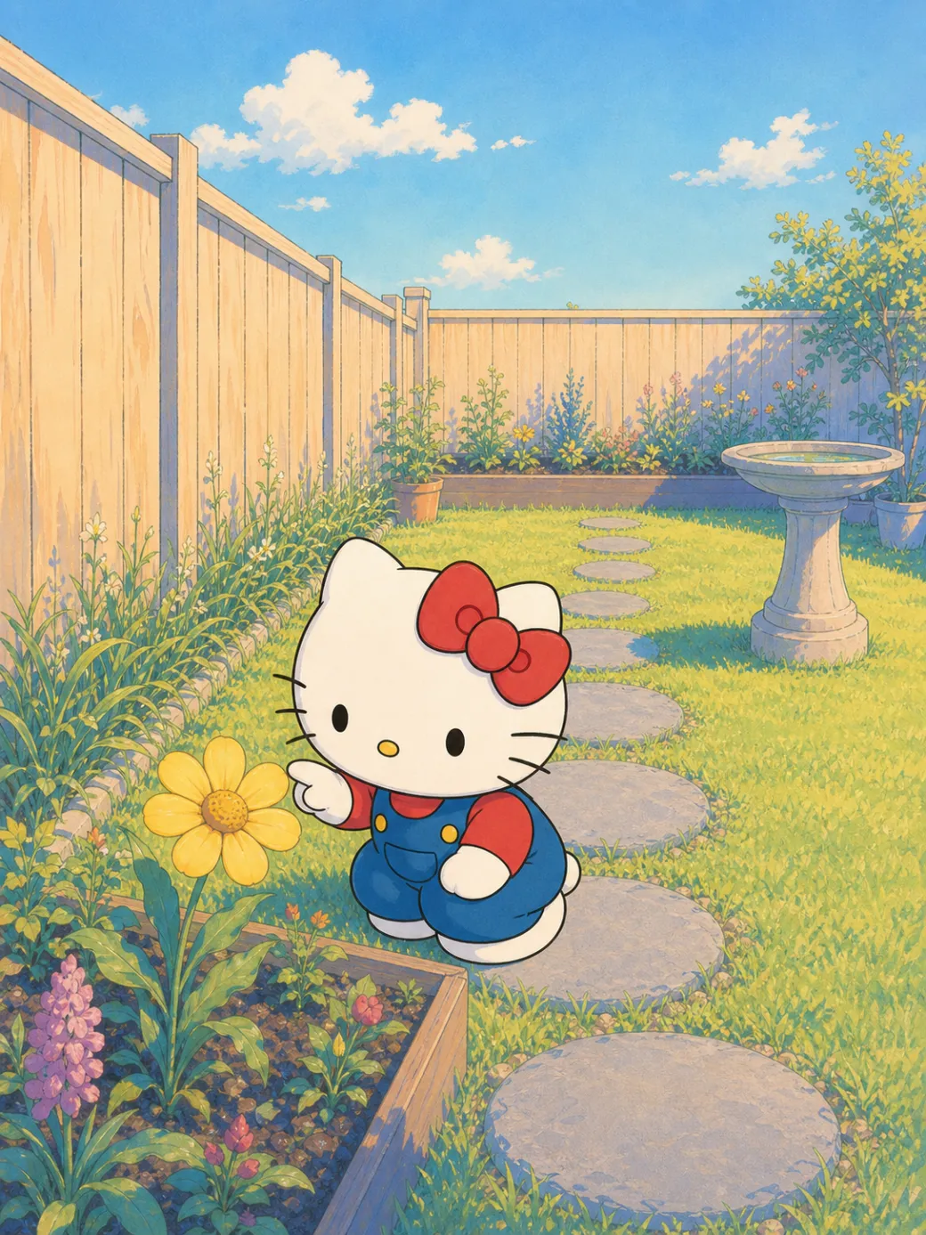 Hello Kitty a My Melody pohádka (IP demo — neindexovat) — ilustrace na straně 8