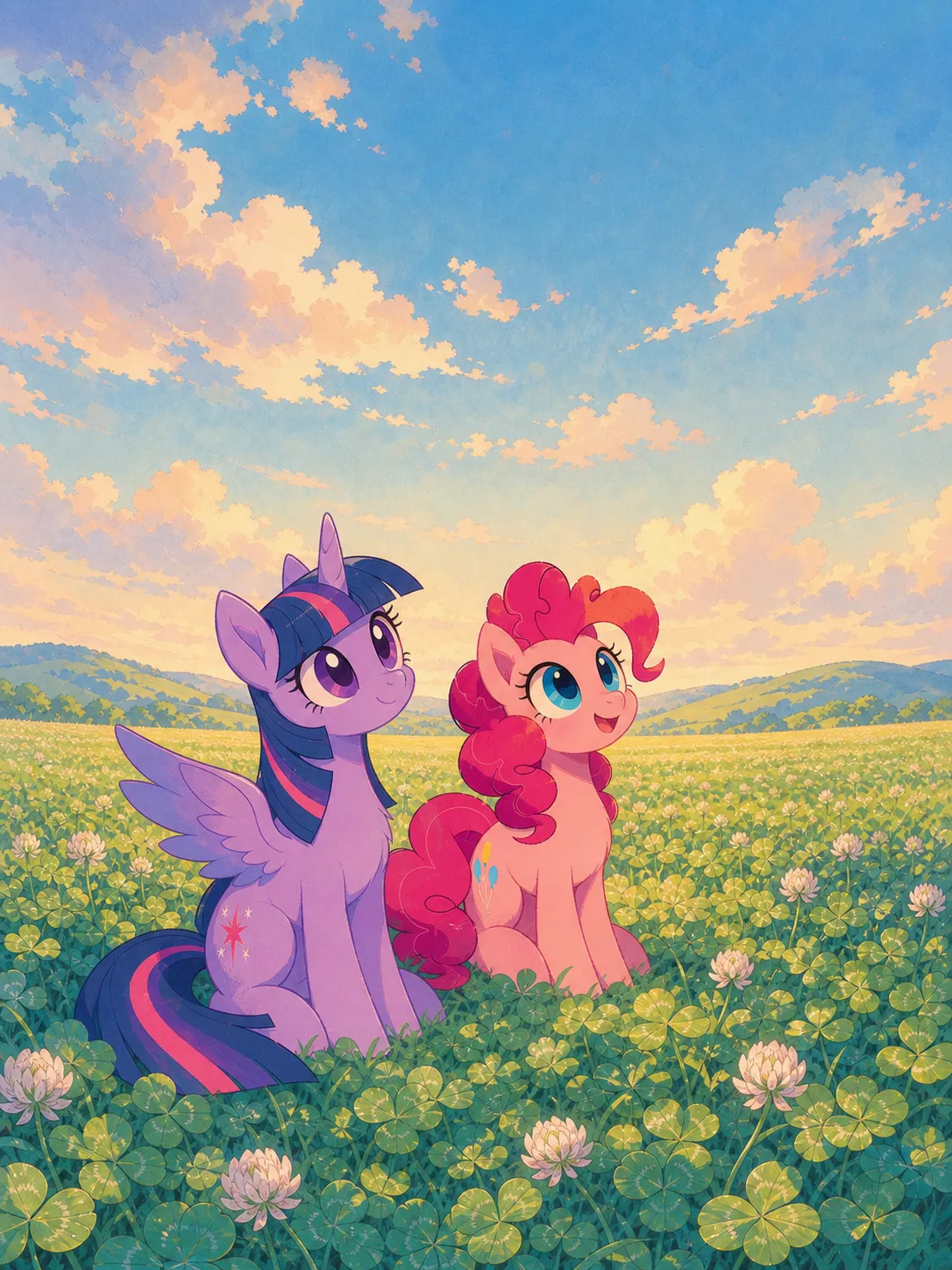 my little pony story maker — example page made with Readkidz
