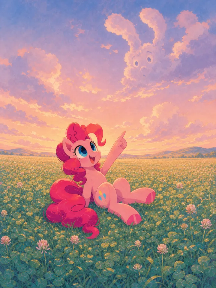 my little pony story maker — example page made with Readkidz