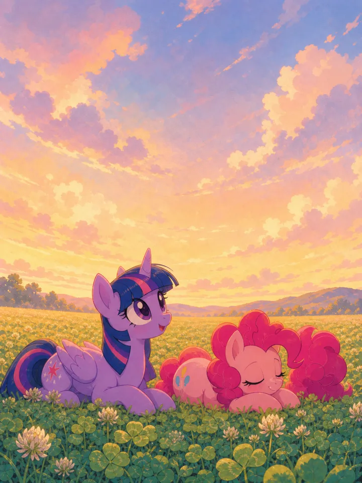 my little pony story maker — example page made with Readkidz