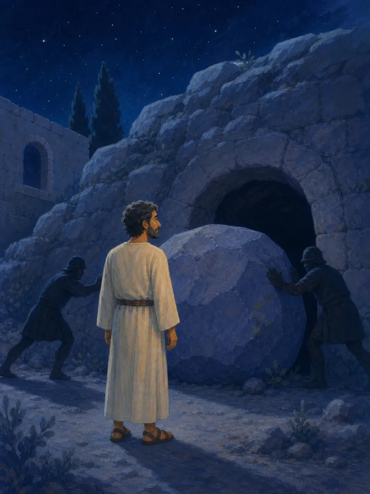 Daniel in the lions den story for kids maker — example page made with Readkidz