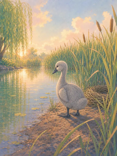 Ugly Duckling story for kids — free picture book cover