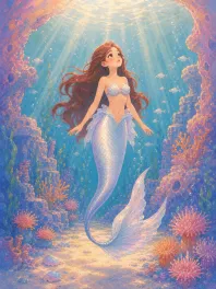 The Little Mermaid and the Daughter of the Air