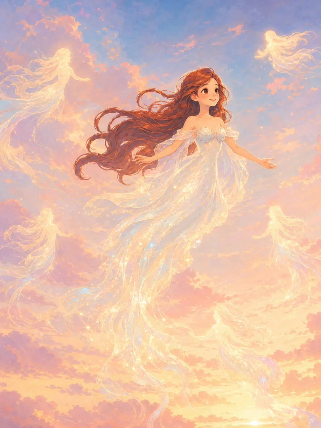 قصة حورية البحر الأصلية للأطفال — رسم الصفحة 9