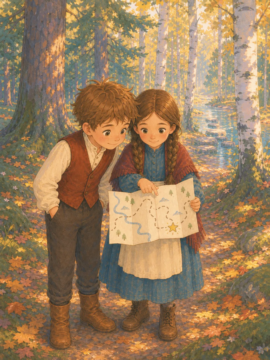 Hans en Grietje verhaal voor kinderen — illustratie pagina 8