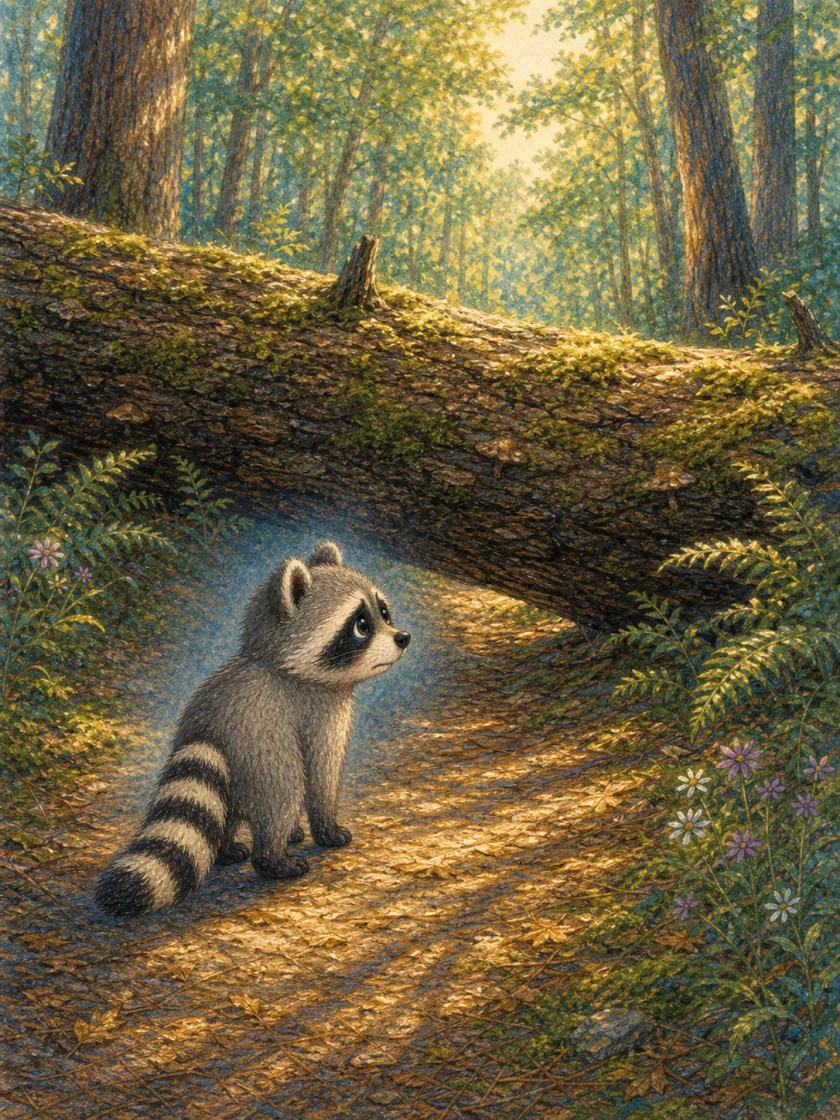 But then Milo noticed the path to the river looked different.