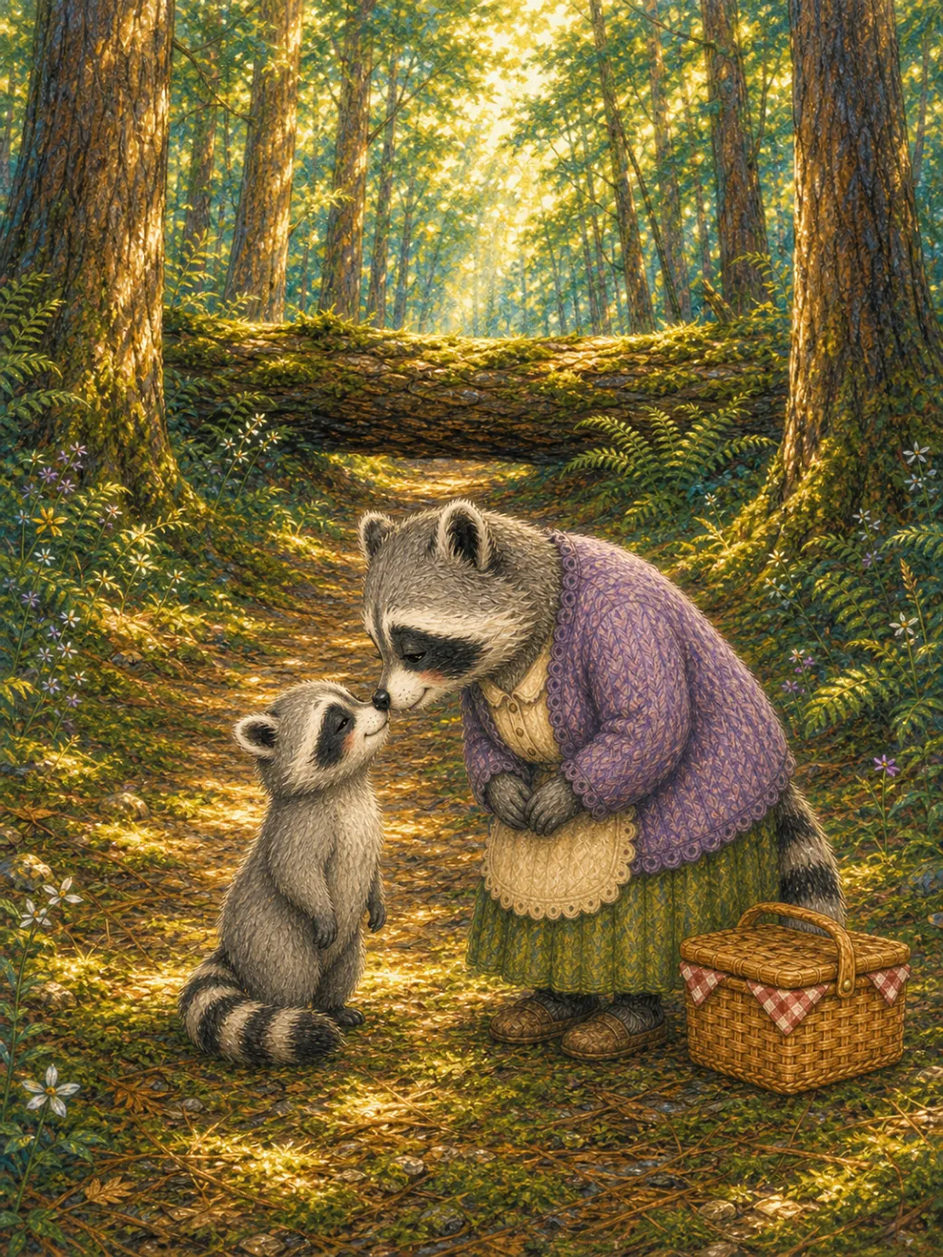 dětská kniha o emocích — ilustrace na straně 4