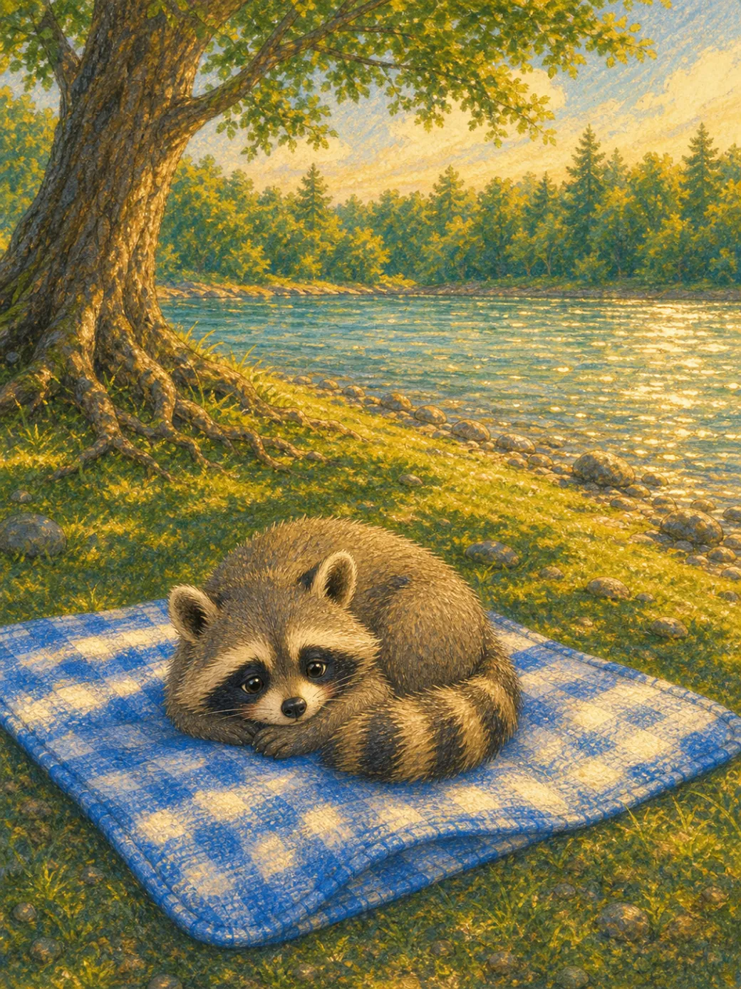 dětská kniha o emocích — ilustrace na straně 10