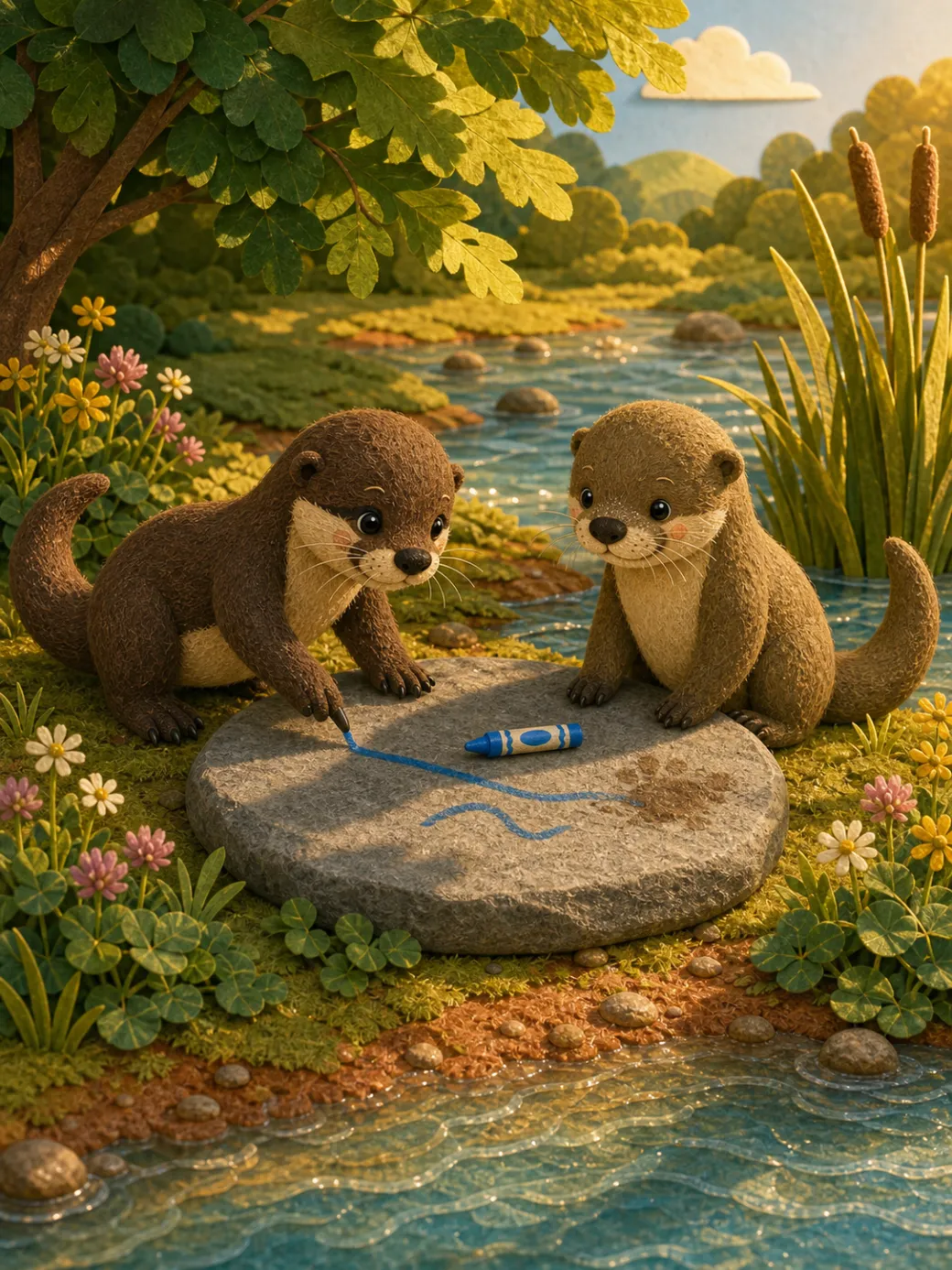 livro infantil sobre compartilhar — ilustração da página 3