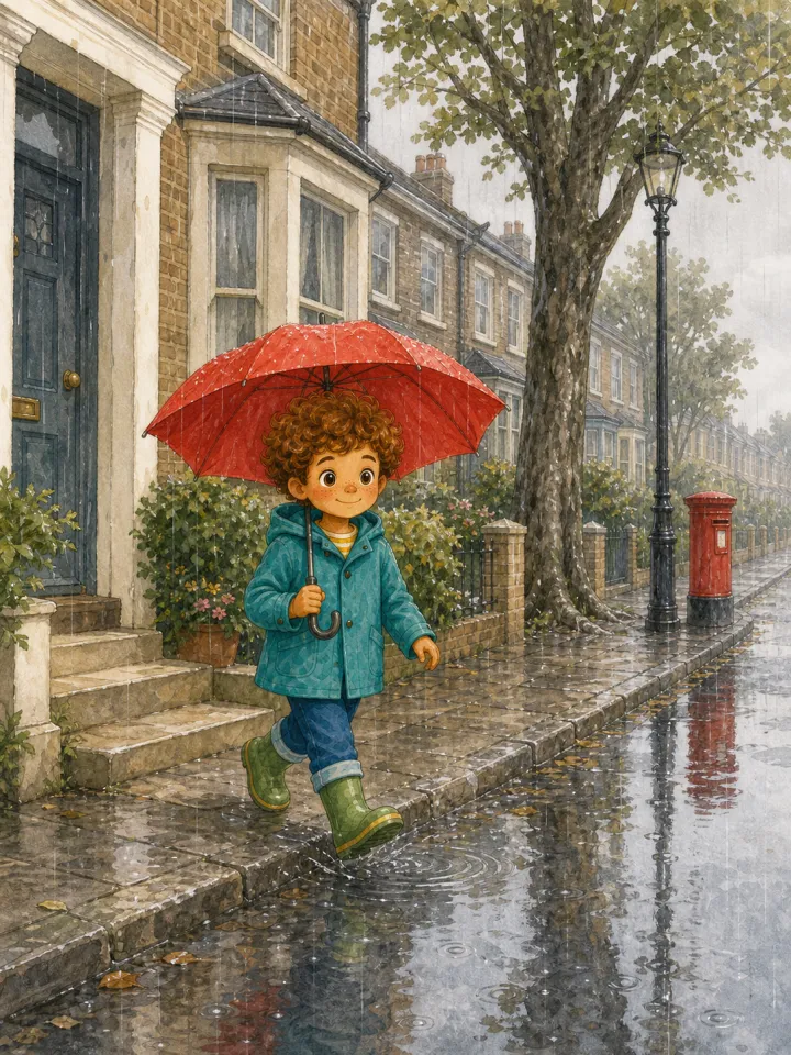 picture book about kindness maker — example page made with Readkidz