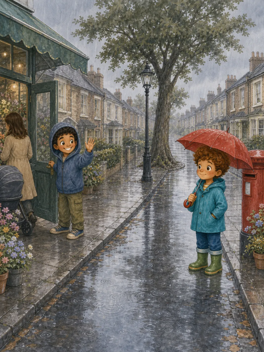 picture book about kindness — page 7 illustration
