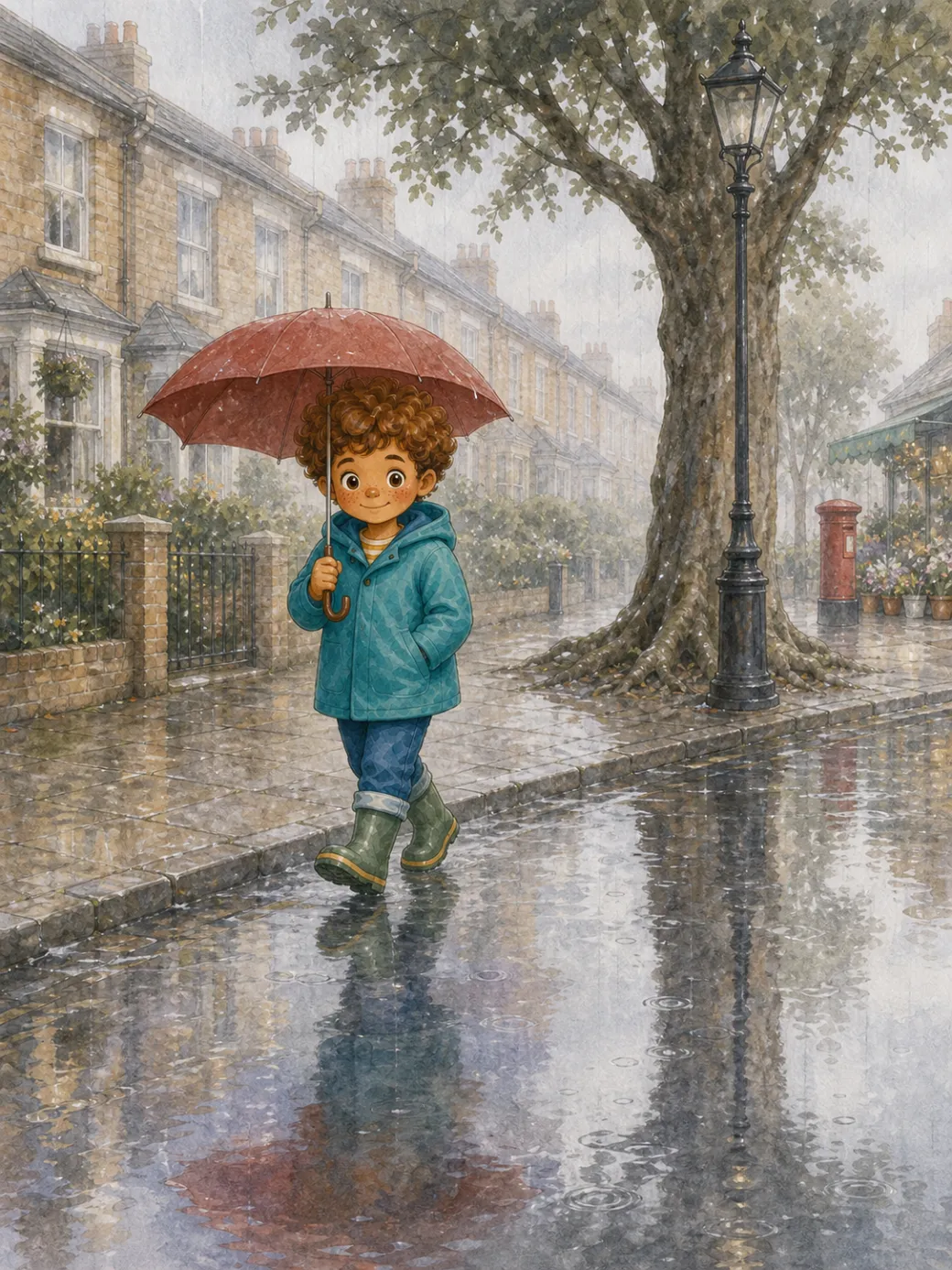 picture book about kindness — page 8 illustration