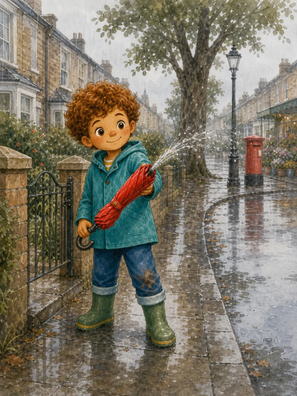 picture book about kindness — page 9 illustration