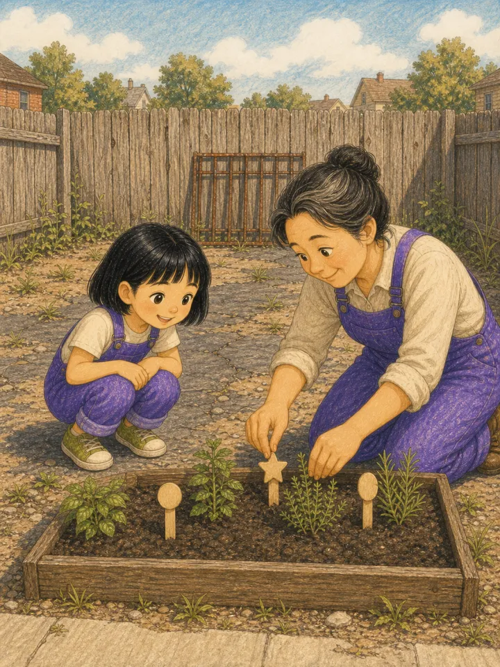 children's book about diversity maker — example page made with Readkidz
