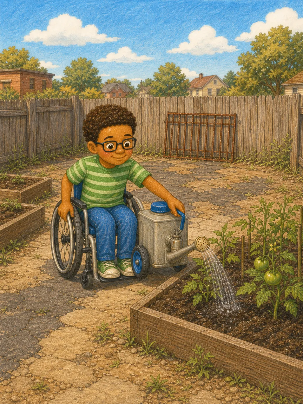 livre pour enfants sur la diversité — illustration de la page 7
