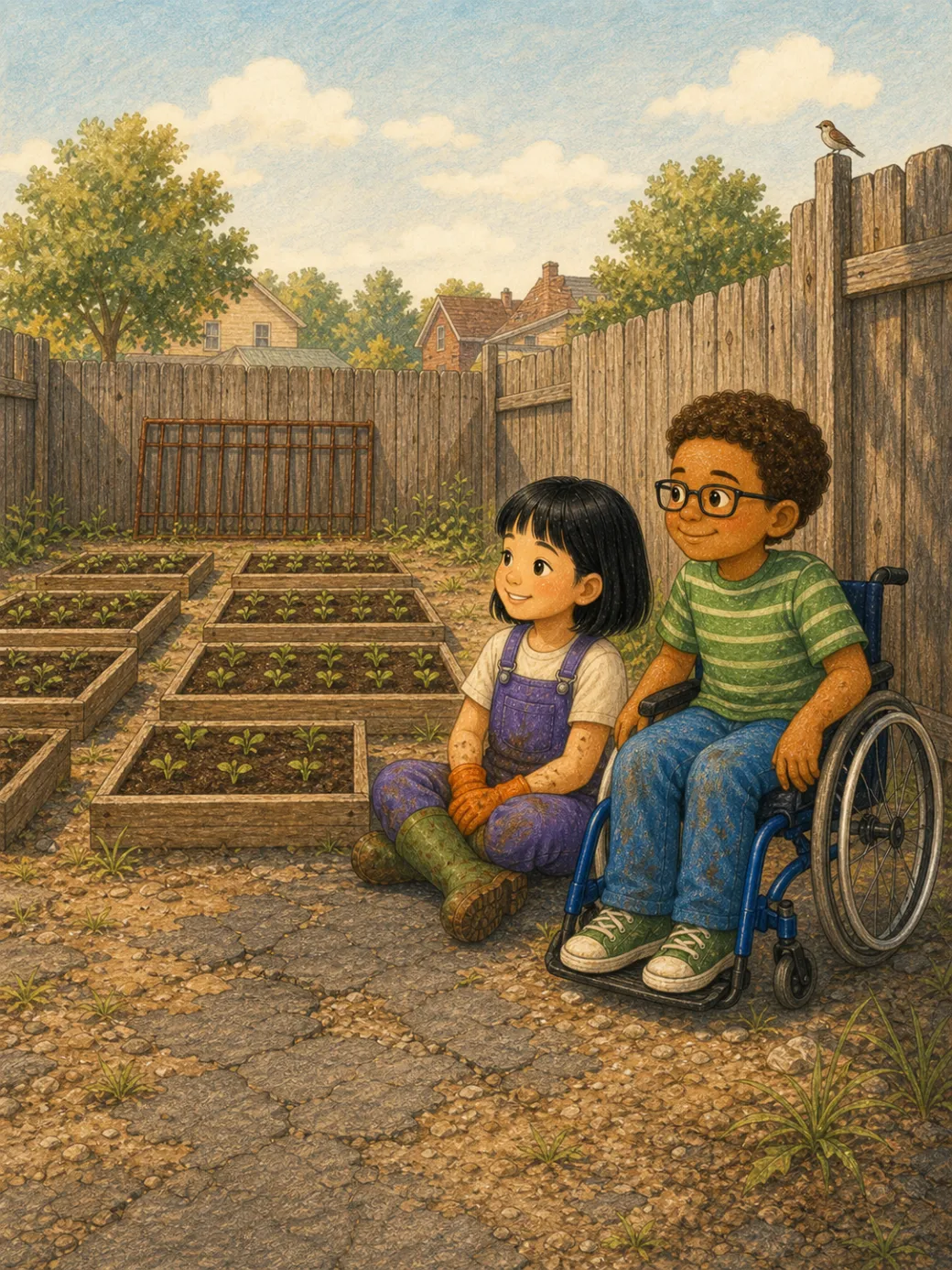 livre pour enfants sur la diversité — illustration de la page 9