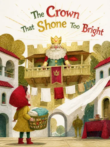 The front cover of The Crown That Shone Too Bright