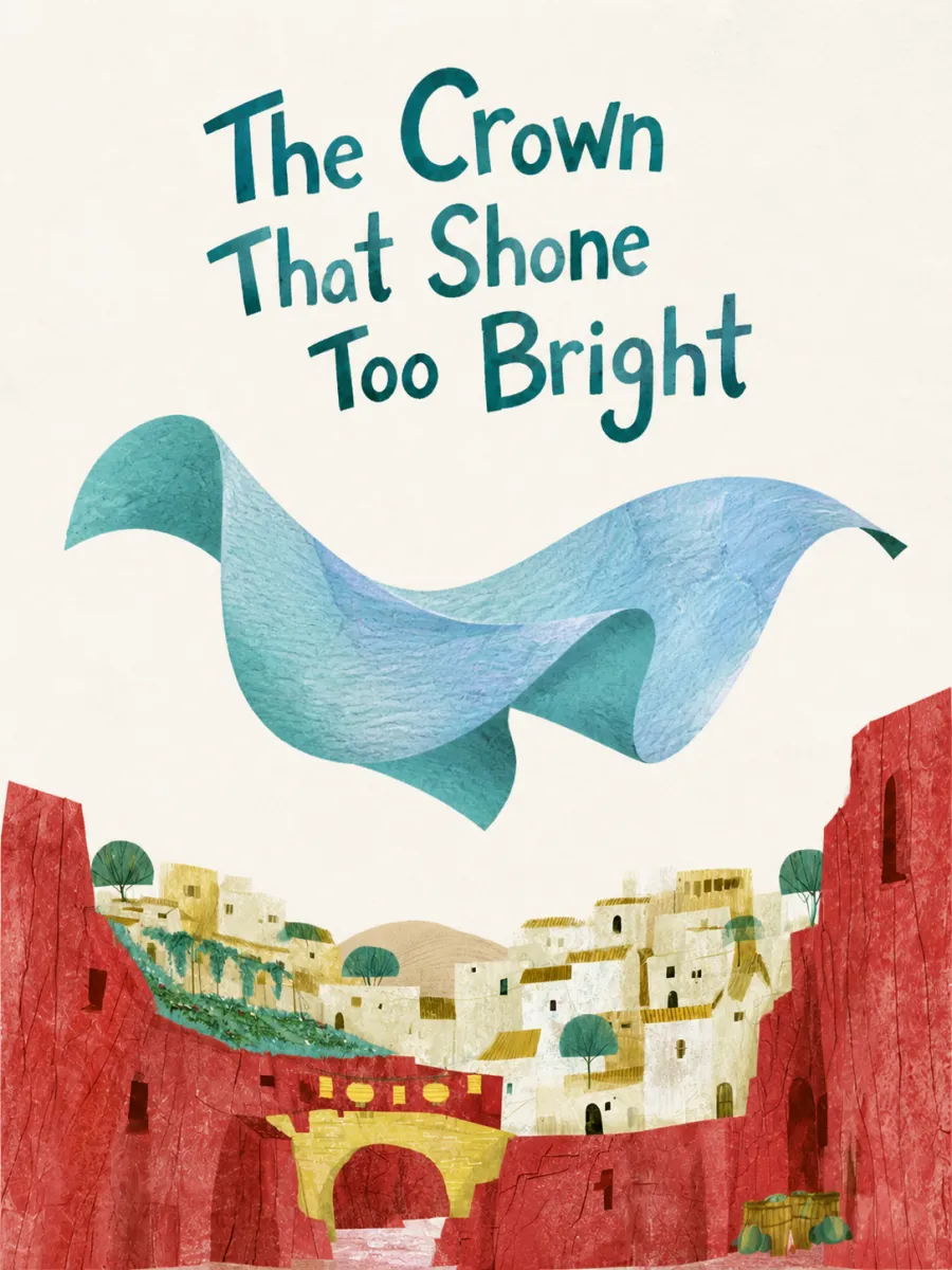 The back cover of The Crown That Shone Too Bright