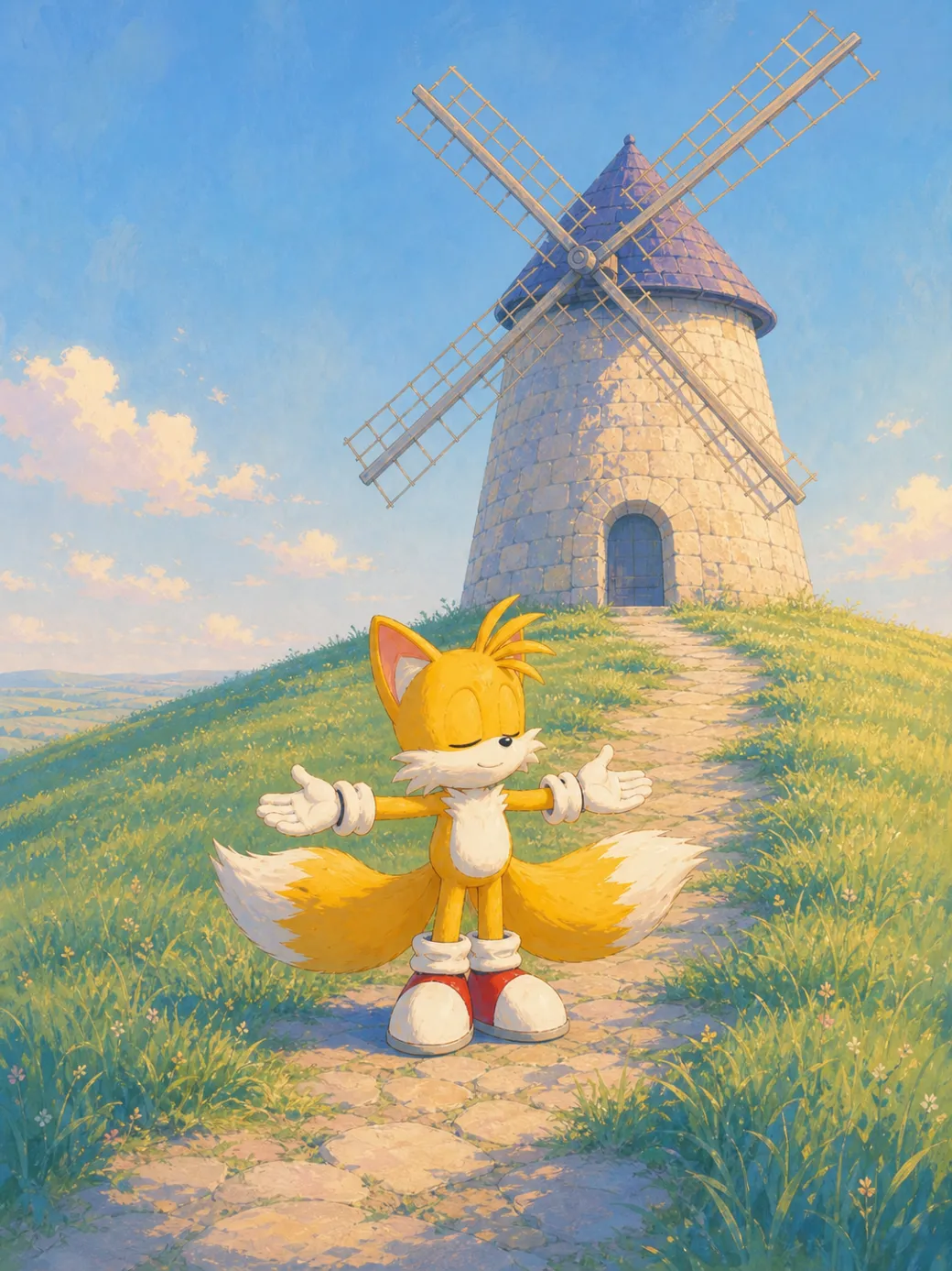 Sonic i Tails opowieść (demo IP — tylko pokazowe, bez indeksowania) — ilustracja ze strony 4