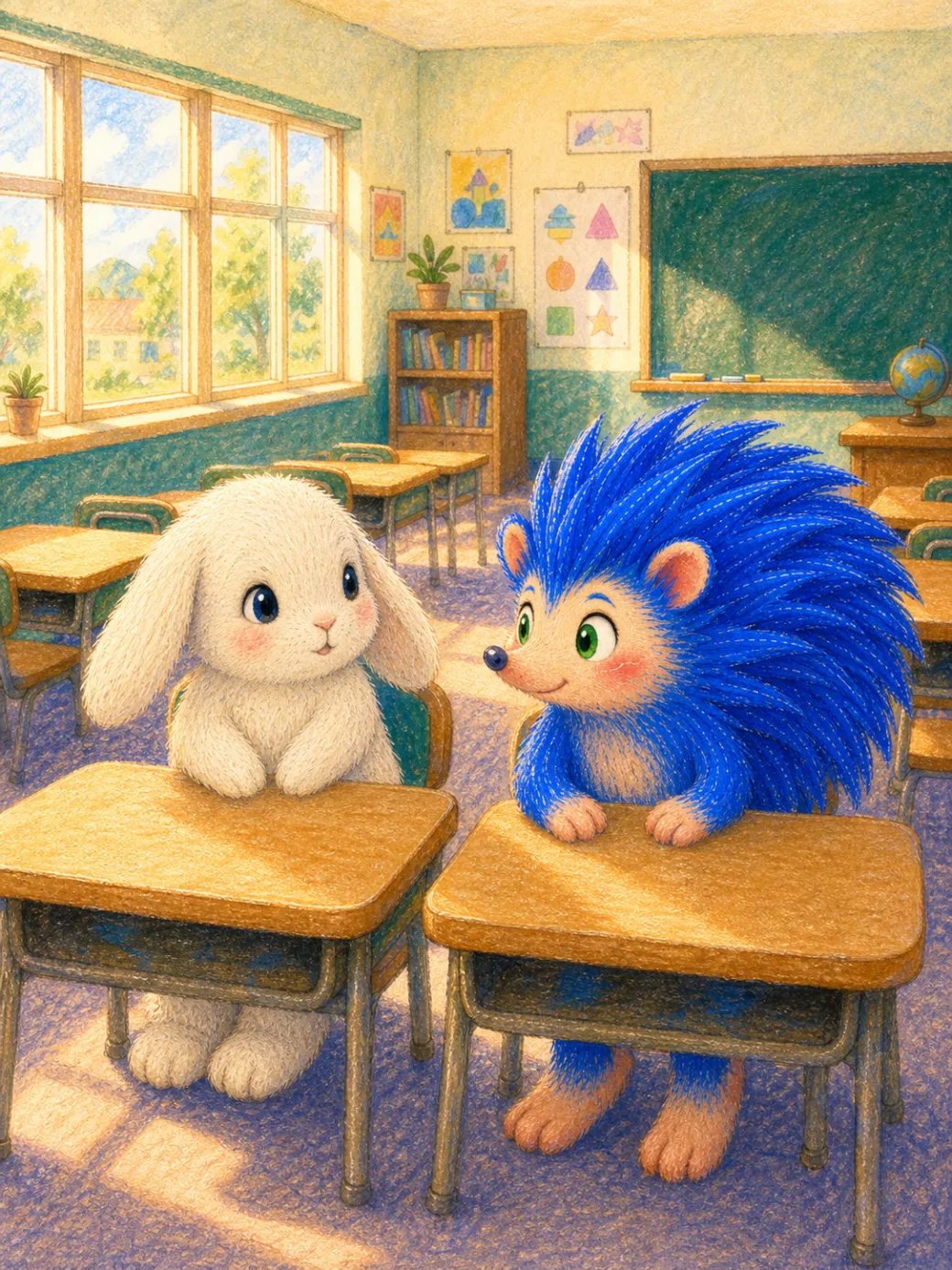 poveste Sonic pentru copii (demo IP — nu pentru indexare) — ilustrație pagina 7