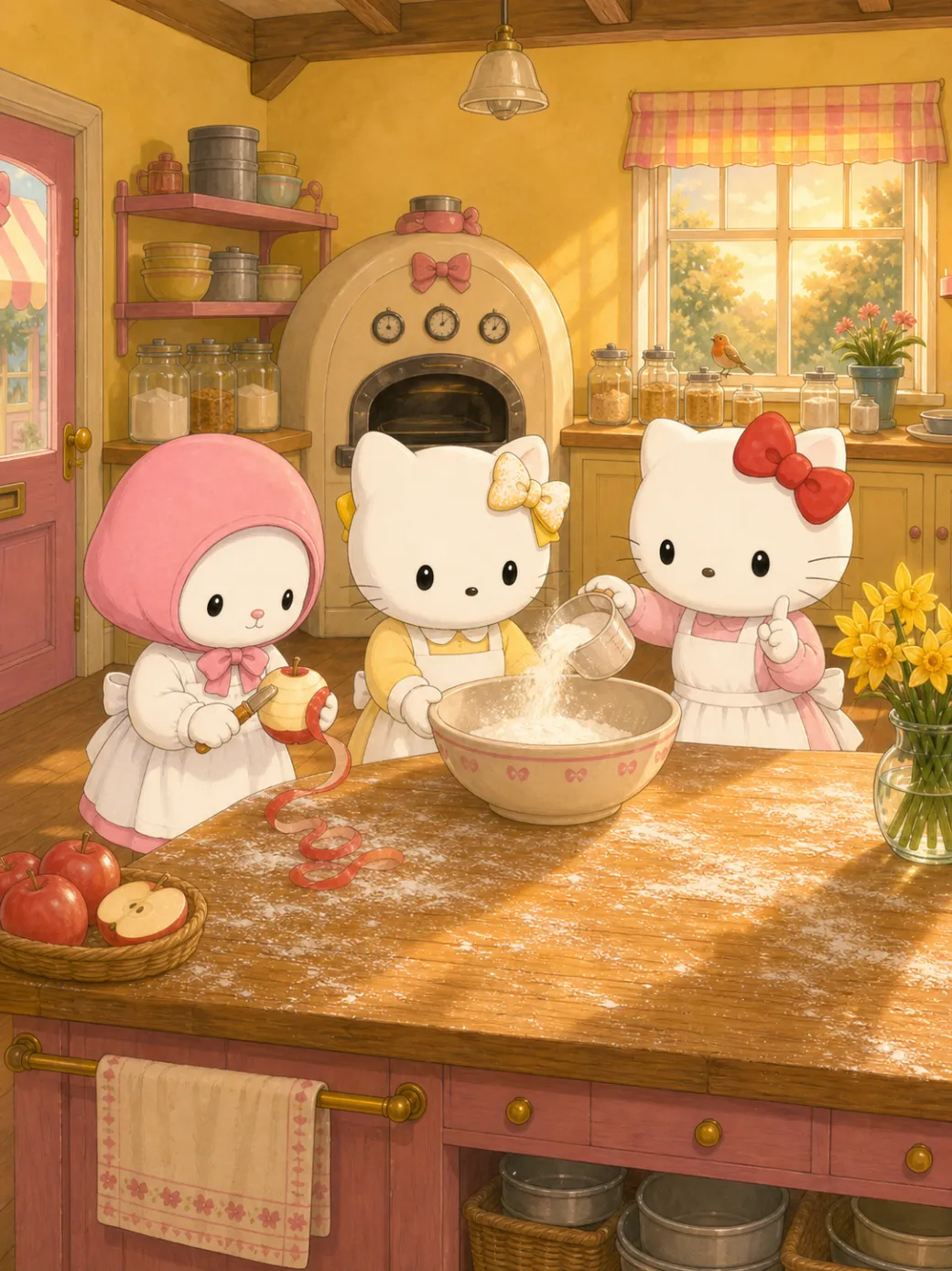 hello kitty anime story (IP demo — not for indexing) — page 5 illustration