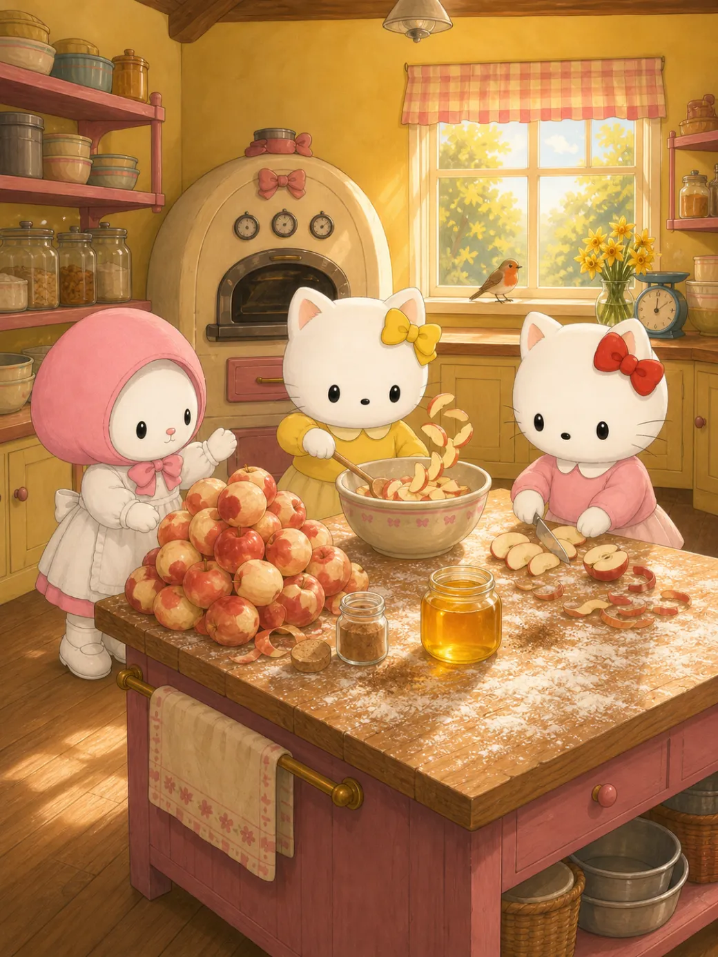 hello kitty anime story (IP demo — not for indexing) — page 9 illustration