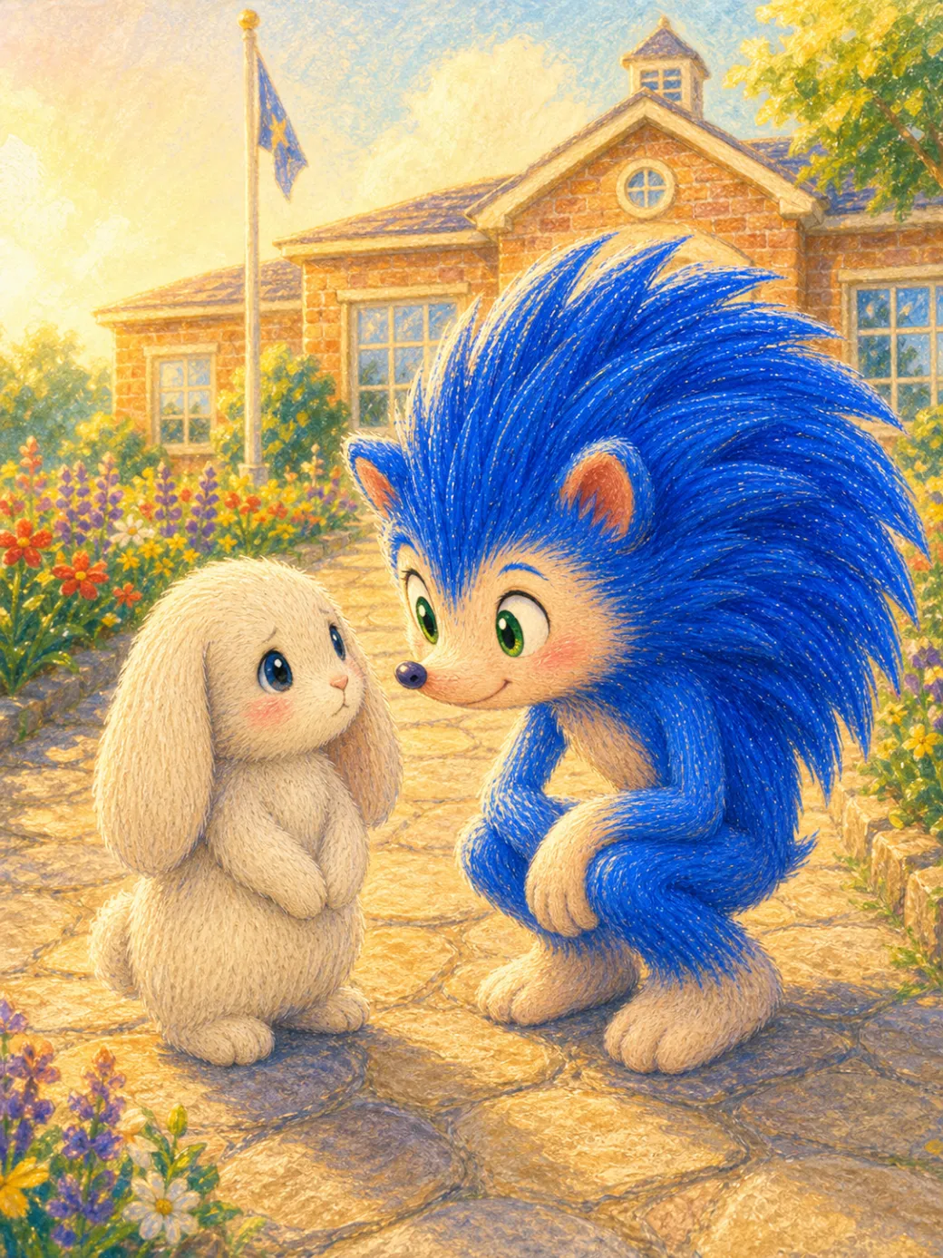 poveste Sonic pentru copii (demo IP — nu pentru indexare) — ilustrație pagina 4