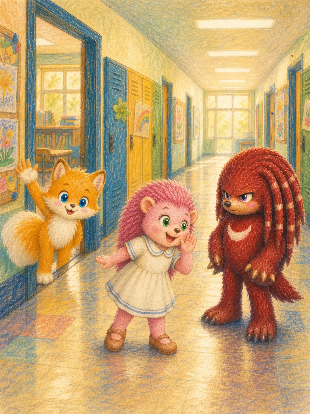 poveste Sonic pentru copii (demo IP — nu pentru indexare) — ilustrație pagina 5