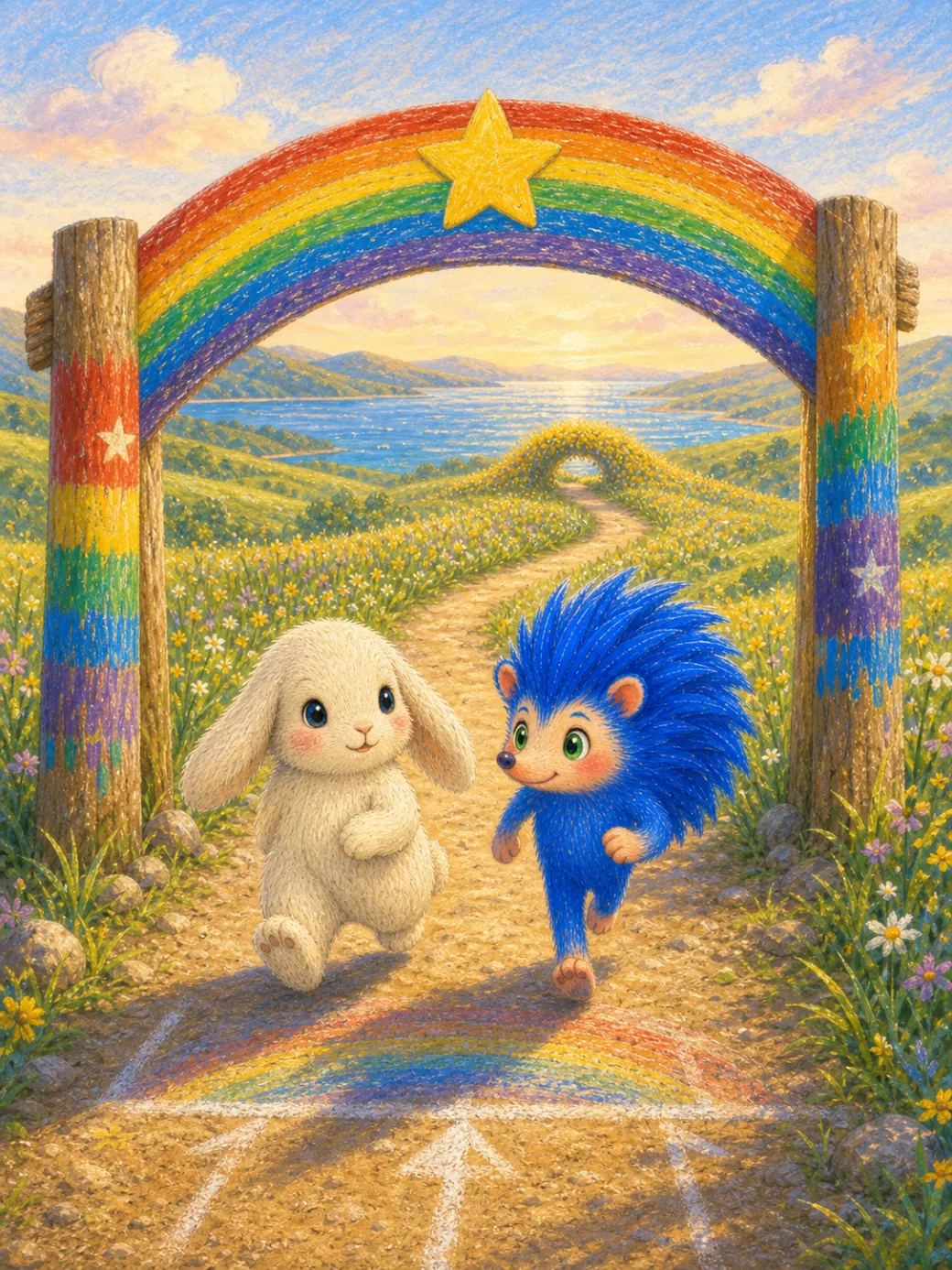 poveste Sonic pentru copii (demo IP — nu pentru indexare) — ilustrație pagina 9