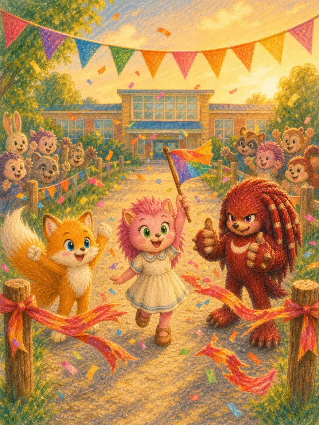 poveste Sonic pentru copii (demo IP — nu pentru indexare) — ilustrație pagina 14
