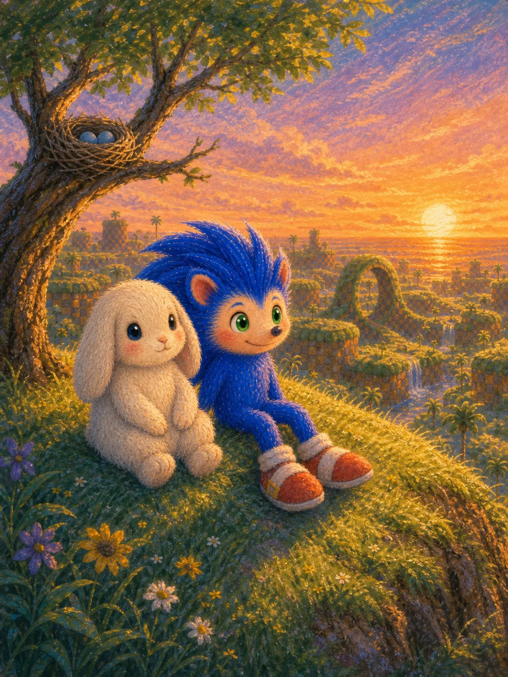 poveste Sonic pentru copii (demo IP — nu pentru indexare) — ilustrație pagina 16