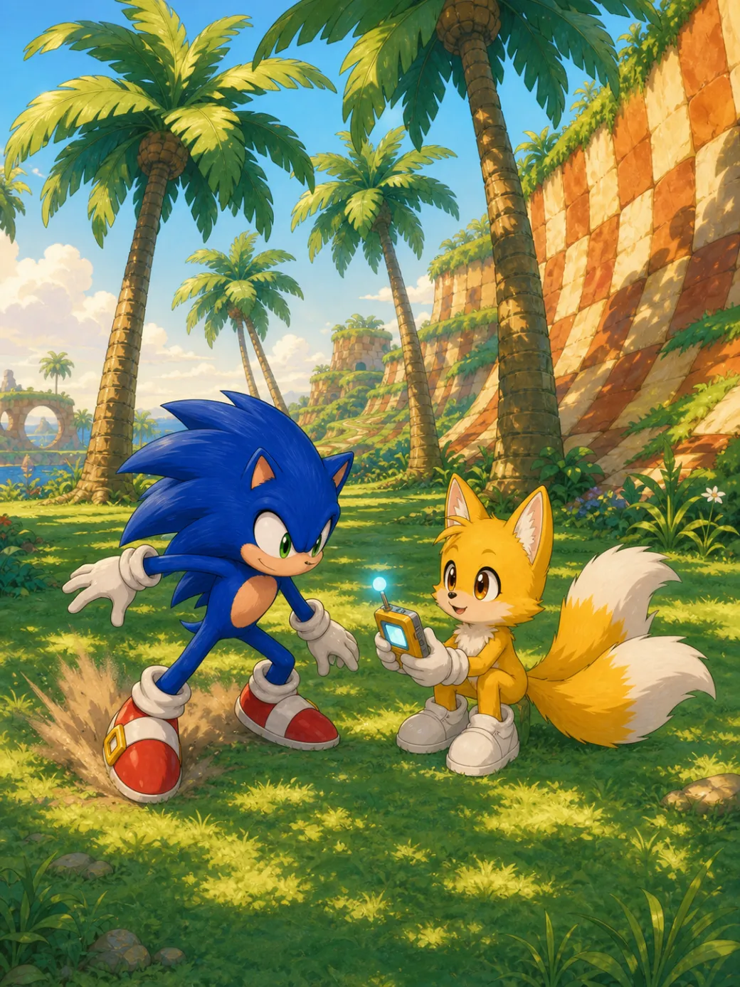 sonic anime történet (IP demó — nem indexelhető) — 4. oldal illusztrációja