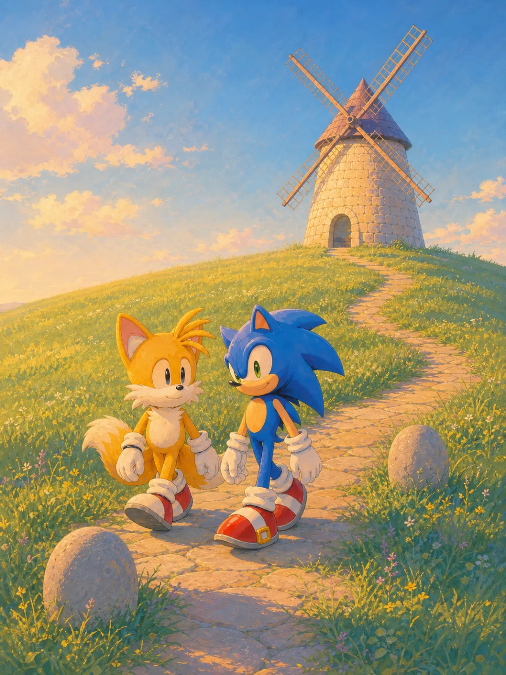 Sonic i Tails opowieść (demo IP — tylko pokazowe, bez indeksowania) — ilustracja ze strony 8