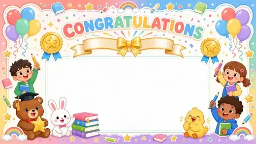 Achievement certificate